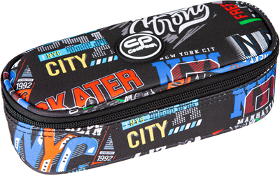 Пенал на блискавці CoolPack Campus Big City з органайзером для ручок (F062673)