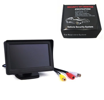 Монитор для камеры 4,3" для парковки заднего хода TFT LCD (97501)