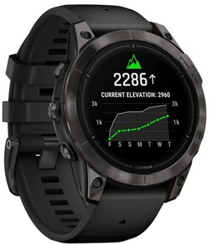 Смарт-годинник Garmin Epix Pro (Gen 2) Sapphire Edition 47mm Carbon Grey DLC Titanium with Black Band (010-02803-10/11)