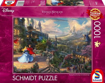 Пазл Schmidt Thomas Kinkade DisneySleeping Beauty Dancing in The Enchanted Light Спляча красуня 1000 шт. (57369)