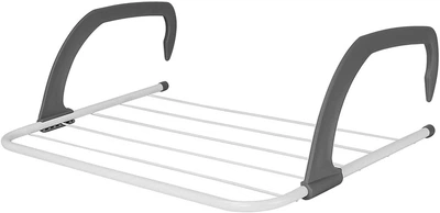 Сушилка для белья на батарею Fold Clothes Shelf 35x68 см Черный