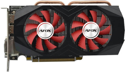 AFOX PCI-Ex Radeon RX 570 8GB GDDR5 (256bit) (1168/1750) (1 x HDMI, 3 x DisplayPort, 1 x DVI-D) ( AFRadeon RX570-8192D5H3-V2)