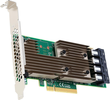 Контроллер RAID Broadcom HBA SAS 9305-16i SAS/SATA PCIe 3.0 12Gb/s (05-25703-00)