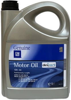 Олива GM dexos2 5W-30, 5л (шт.)