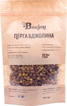 Перга пчелиная Beejoy очищенная 100 г