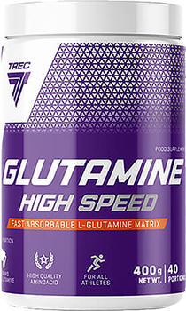 Дієтична добавка Trec Nutrition Glutamine High Speed 400 г Апельсин-Грейпфрут (5902114040413)