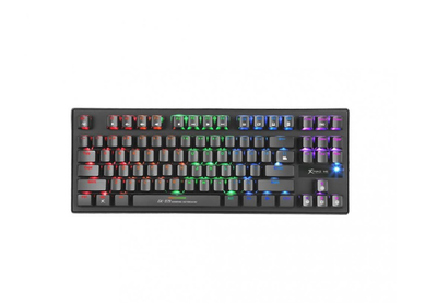 Клавіатура Xtrike GK-979 5 colors-LED Mechanical Red Switch USB Black (GK-979)