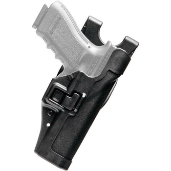 Кобура Blackhawk! SERPA Level 2 Auto Lock поясна для Glock 17/19/22/23/31/32