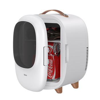 Мини холодильник BASEUS Zero Space Refrigerator 8L, 220V DC Auto 12v (CRBX01-A04), белый