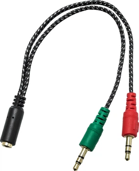 Переходник XoKo AC-007 4pin 3.5 мм F - 2 x 3pin 3.5 мм (XOKO AC-007)
