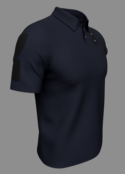 Тактическая футболка поло GorLin 52 Темно-синий (Т-42)
