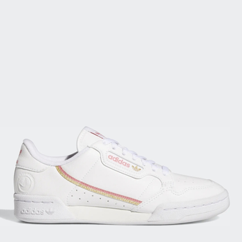 Tenisówki męskie z eko skóry do kostki adidas Originals Continental 80 Vegan H05315 42 (8UK) 26.5 cm Białe (4062064094766)