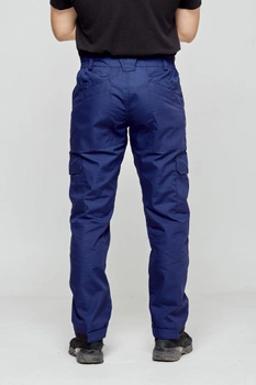 Тактичні штани UKM 56XXL синій карго ріп стоп