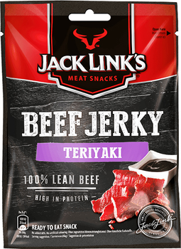 В'ялена яловичина Jack Links Beef Jerky 25 г Теріяки (4251097402970)