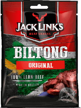 Suszona wołowina Jack Links Biltong 70 g Original (4251097407203)
