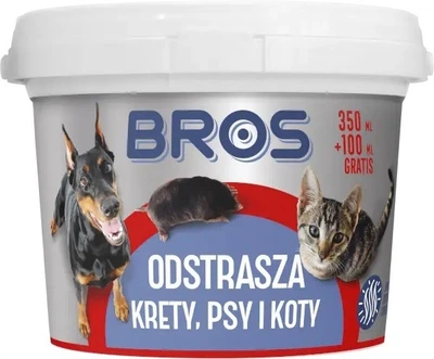 Відлякувач кротів собак і котів Bros 450 г