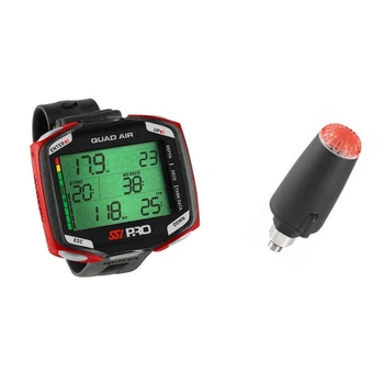 Декомпресиметр Mares Quad Air SSI червоний, , (414169.SSIR)