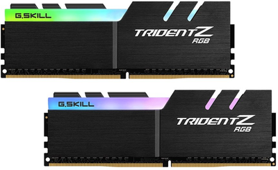 Оперативная память G.Skill DDR4-3600 16384MB PC4-28800 (Kit of 2x8192) Trident Z RGB Black (F4-3600C16D-16GTZRC)