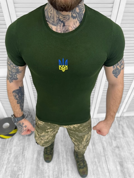 Тактична футболка з інноваційного матеріалу Olive Elite L