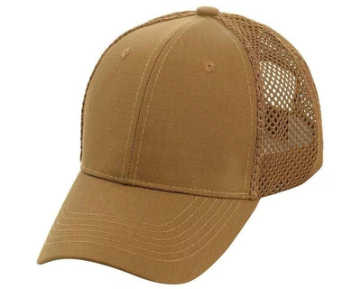 Тактическая бейсболка M-Tac Vent Flex Rip-Stop Cap - Coyote Brown Размер S/M