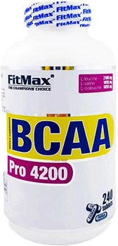 Амінокислоти FitMax BCAA PRO 4200 240 т (5908264416597)