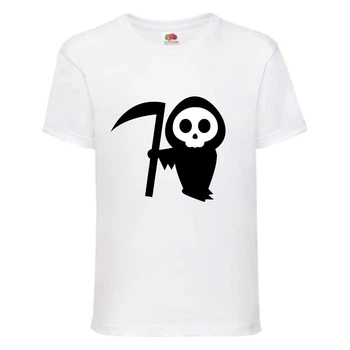 Футболка дитяча Хеллоуїн (Halloween) біла (halloween-015-white) 152 см