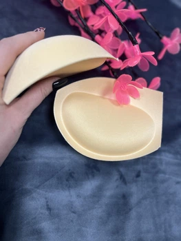 Чашки-вкладыши для купальника с очень большим пуш ап 3D Po Fanu бежевые 75 (65D-70C-75B-80A) PUSHBЕ3D-75