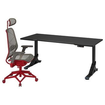 Ігровий стіл з кріслом IKEA UPPSPEL/STYRSPEL 180x80 см (394.926.95)