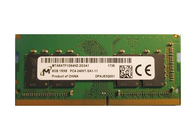 Ноутбучна оперативна пам'ять Micron DDR4 8GB 2400MHz SO-DIMM 1Rx8 PC4-2400T (MTA8ATF1G64HZ-2G3A1)