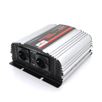 Инвертор Carspa-1200-242 1200Вт – преобразователь 24/220V с аппроксимированной синусоидой