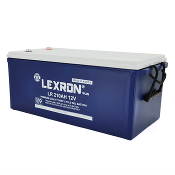 Аккумуляторная батарея Lexron LXR-12-210 GEL 12V 210 Ah (522 x 240 x 222) 59.5kg