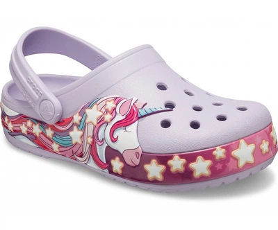 Сабо CROCS FUN LAB UNICORN BAND C J2 (33-34) Бузковий 206270-530