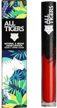 Szminka All Tigers Natural & Vegan Liquid Lipstick 888 Call Me Queen 8 ml (3701243208884)