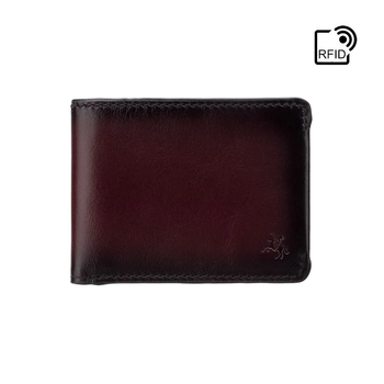 Мужской кожаный кошелек Visconti MT92 Zanotti (Burgundy Burnish)