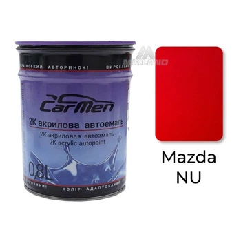 Автофарба Mazda NU 2К акрилова Carmen 0.8 л (без затверджувача)