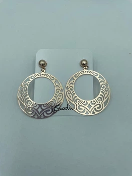 Сережки Sodini, метал, золотисті