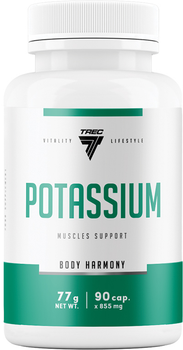 Калій Trec Nutrition Potassium 90 капсул (5902114019020)