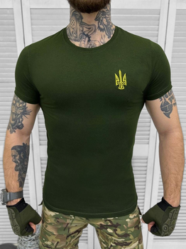 Тактическая футболка военного стиля Olive L