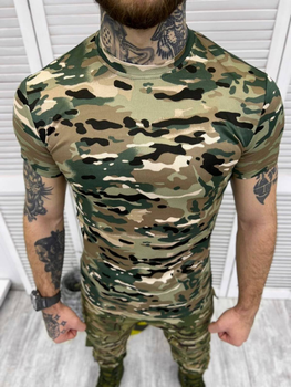 Тактична футболка Combat Performance Shirt Multicam L