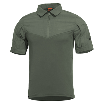Рубашка под бронежилет Pentagon RANGER SHORT ARM SHIRT K02013-SH Large, Camo Green (Сіро-Зелений)