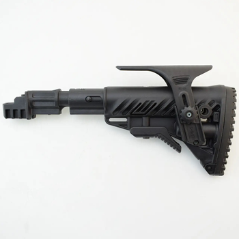 Приклад для AK 47/74 телескопический складной с регулируемой щекой черный