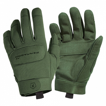 Тактические перчатки Pentagon Duty Mechanic Gloves P20010 Large, Олива (Olive)