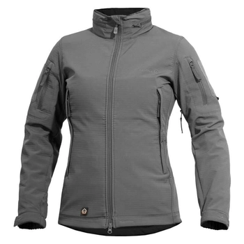 Тактическая женская мембранная куртка софтшелл Pentagon ARTAXES WOMAN K08011-W X-Small, Wolf-Grey (Сірий)