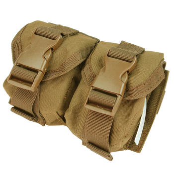 Гранатний підсумок подвійний молле Condor Double Frag Grenade Pouch MA14 Coyote Brown