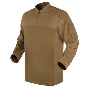 Боевая антимикробная рубашка Condor Trident Battle Top Long Sleeve 101206 XX-Large, Тан (Tan)