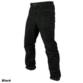 Тактические джинсы Condor Cipher Jeans 101137 38/32, Чорний