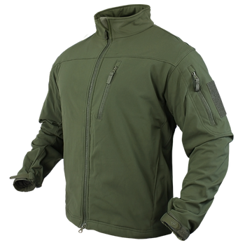 Тактическая софтшелл курта без капюшона Condor PHANTOM Soft Shell Jacket 606 Small, Олива (Olive)