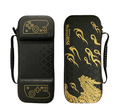 Чехол кейс PGTECH для Hori Split Pad Pro Nintendo Switch / OLED / Asus ROG Ally X Extreme / +2 накладки на стики Monster Hunter