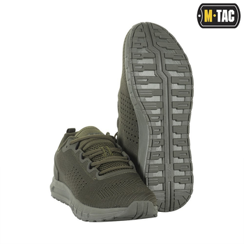 Кроссовки мужские обувь на лето с сеткой M-Tac olive 43
