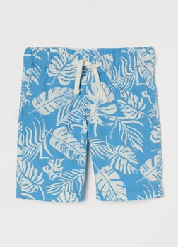 Шорты котоновые с карманами для мальчика H&M 0934482-009 104 см (3-4 years) Голубой